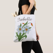 Tulpen en Daffodils Flowers Tote Bag (Dichtbij)