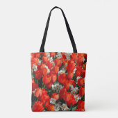 tulpen en daffodis tote bag (Achterkant)