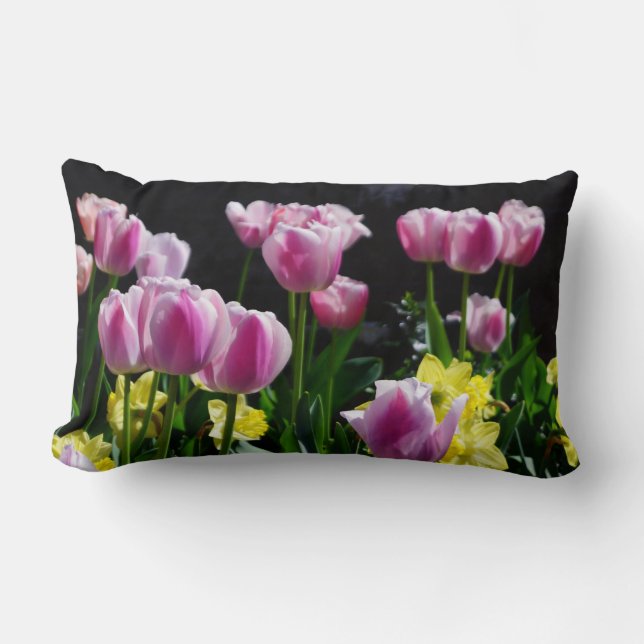 Tulpen en deegwaren kussen (Voorkant)