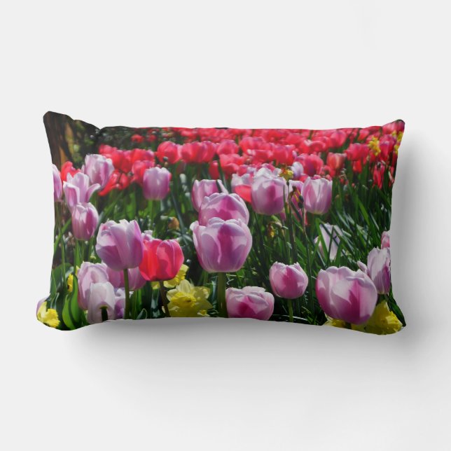 Tulpen en deegwaren kussen (Voorkant)