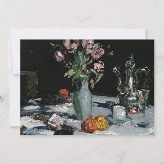 Tulpen en een koffiepot | Samuel John Peploe (Voorkant)