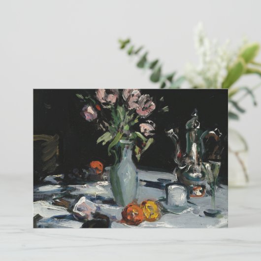 Tulpen en een koffiepot | Samuel John Peploe (Staand voorkant)