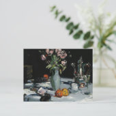 Tulpen en een koffiepot | Samuel John Peploe Briefkaart (Staand voorkant)