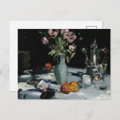 Tulpen en een koffiepot | Samuel John Peploe Briefkaart (Voorkant / Achterkant)