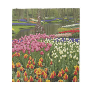 Tulpen- en hyacinten tuin, Keukenhof, Notitieblok