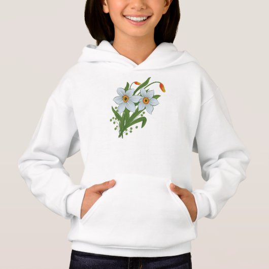Tulpen en narcissen bloemen (Voorkant)
