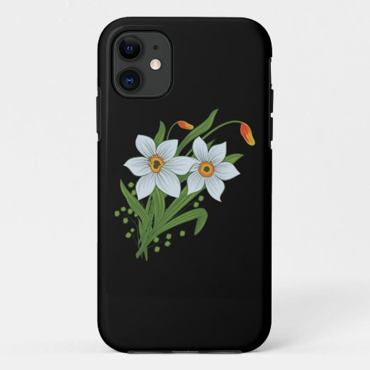Tulpen en narcissen bloemen Case-Mate iPhone case (Achterkant)