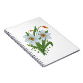 Tulpen en Narcissen Bloemen Notitieboek (Rechterzijde)
