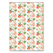 Tulpen en narcissen lente bruiloft kaart (Achterkant)