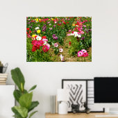 Tulpen en papavers poster (Thuiskantoor)