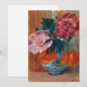 Tulpen en pioenen | William James Glackens (Voorkant / Achterkant)