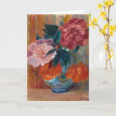 Tulpen en pioenen | William James Glackens Kaart (Gele Bloem)