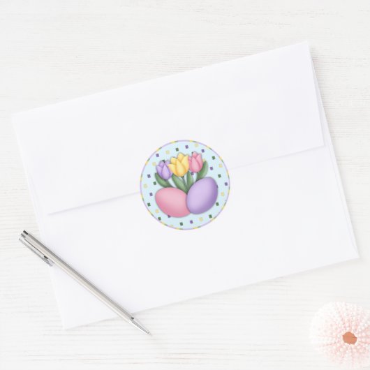 Tulpen en Stickers (Envelop)