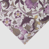 Tulpen en wilde bloemen William Morris Tissuepapier (Detail)