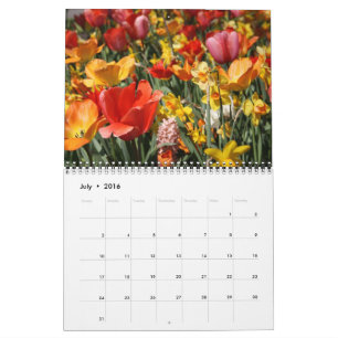 Tulpen en windmolens kalender