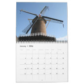 Tulpen en windmolens kalender (Jan 2026)