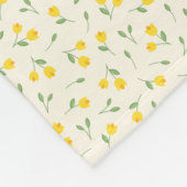 Tulpen Fleece Deken (Hoek)