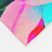 Tulpen fleece deken (Hoek)