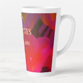 Tulpen Floral Naam en Favoriete Latte Mok (Rechts)