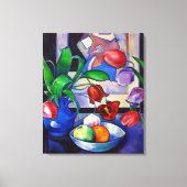 Tulpen & Fruit - Canvas Print (Voorkant)