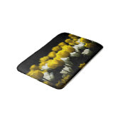 Tulpen geel en wit badmat (Gekanteld)
