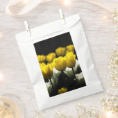 Tulpen Geel En Wit Bedankzakje (Geknipt)