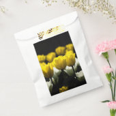 Tulpen Geel En Wit Bedankzakje (Gezegeld)