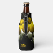 Tulpen geel en wit flesjeskoeler (Fles Achterkant)