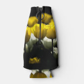 Tulpen geel en wit flesjeskoeler (Achterkant)