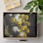 Tulpen geel en wit tissuepapier (Geschenk)