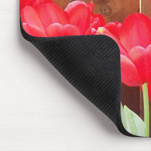 Tulpen, geverfd muismat (Hoek)