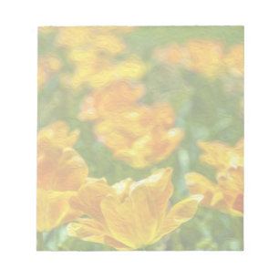 Tulpen, geverfd notitieblok