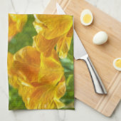 Tulpen, geverfd theedoek (Quarter Fold)