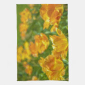 Tulpen, geverfd theedoek (Verticaal)
