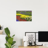 Tulpen, grafiethyacinth en affodils, poster (Thuiskantoor)