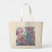 Tulpen Grote Tote Bag (Achterkant)