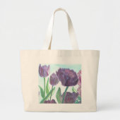 Tulpen Grote Tote Bag (Voorkant)