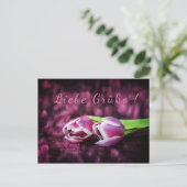 Tulpen Gruß Briefkaart (Staand voorkant)
