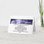 Tulpen Happy Birthday Wenskaart Bedankkaart (Achterkant)