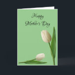 Tulpen Happy Moederdag Gevouwen Wenskaart Kaart<br><div class="desc">Zonnebloem Happy Moederdag Folded Wenskaart</div>