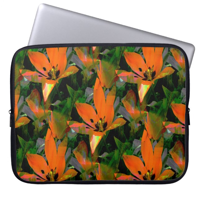 Tulpen houden... laptop sleeve (Voorkant)