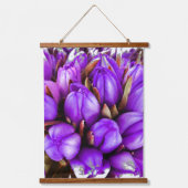 Tulpen Hout Topped Wandtapijt Hangend Wandkleed (Voorkant 2)