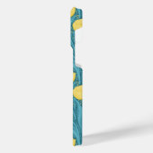 Tulpen in blauw en geel iPhone hoesje (Linkerkant)