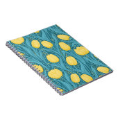 Tulpen in blauw en geel notitieboek (Rechterzijde)