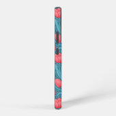 Tulpen in blauw en rood samsung galaxy hoesje (Rechterkant)