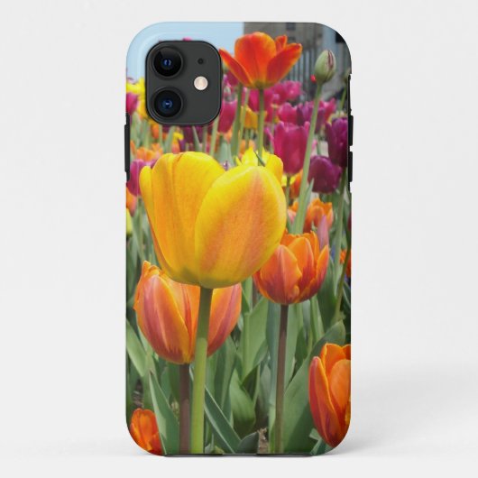 Tulpen in de iPhone Breeze draagtas Case-Mate iPhone Case (Achterkant)