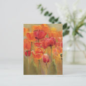 Tulpen in de Midst Briefkaart (Staand voorkant)