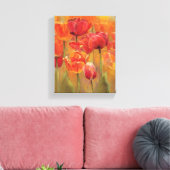 Tulpen in de Midst Canvas Afdruk (Insitu (Woonkamer))