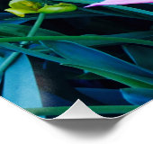 Tulpen in de stad perfect poster (Hoek)