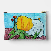 Tulpen in de tuin etui (Achterkant)